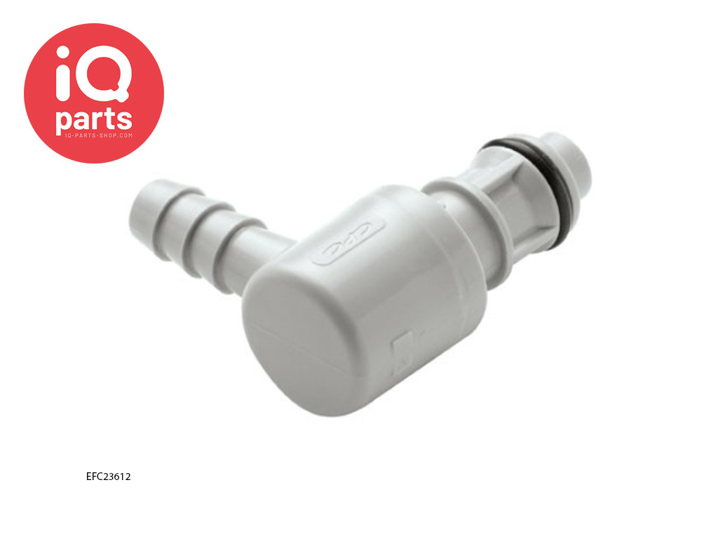 CPC EFC23612 / EFCD23612 | Elbow Coupling Insert | Polypropylene | Hose barb 9,5 mm (3/8")