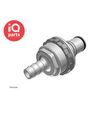 CPC CPC - NS6D42006 | NS6 Coupling Insert | Panel Mount | Hose barb 9,5 mm (3/8")