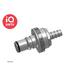 CPC CPC - NS6D42006 | NS6 Coupling Insert | Panel Mount | Hose barb 9,5 mm (3/8")