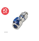 CPC CPC - LQ2D3102BLU / LQ2D3102RED | Coupling Body | Chrome-plated brass | 1/8" G thread (BSPP)