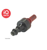 CPC CPC - PLQ2D2204LBLU / PLQ2D2204LRED | Coupling Insert | Polyphenysulfon | Hose barb 6,4 mm (1/4")