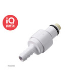 CPC CPC - PLCD2200406 / PLCD2200406MBLK | Stecker | ABS | Schlauchanschluss 6,4 mm