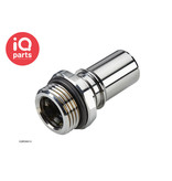 CPC CPC - LQ8D46012 | Coupling Insert | Chrome-plated brass | 3/4" SAE-12 male thread