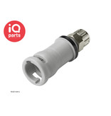 CPC CPC - NS2D130412 | NS212 Coupling Body | Polypropylene | PTF Nut 6,4 mm (1/4") OD / 4,3 mm (.17") ID