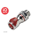 CPC CPC - LQ6D310008BLU / LQ6D31008RED | Coupling Body | Chrome-plated brass | 1/2" G male thread (BSPP)