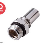 CPC CPC - LQ6D46008BLU / LQ6D46008RED | Coupling Insert | Chrome-plated brass | 1/2" SAE-8 male thread