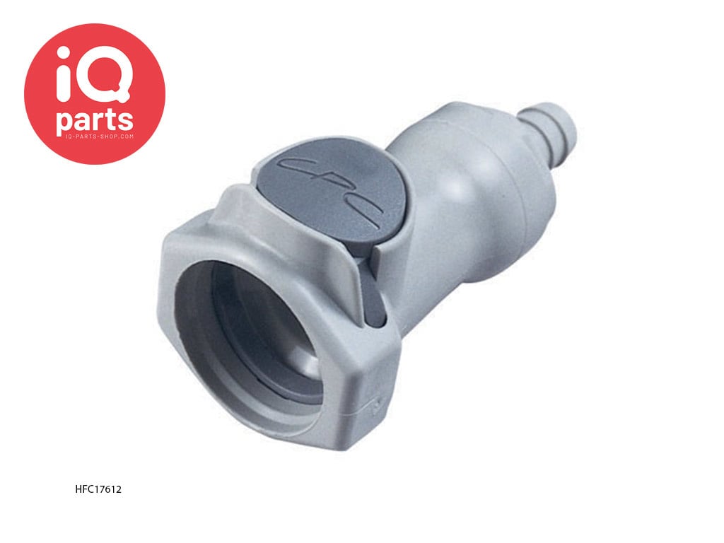 CPC HFC17612 / HFCD17612 | Coupling Body | Polypropylene | Hose barb 9,5 mm (3/8")
