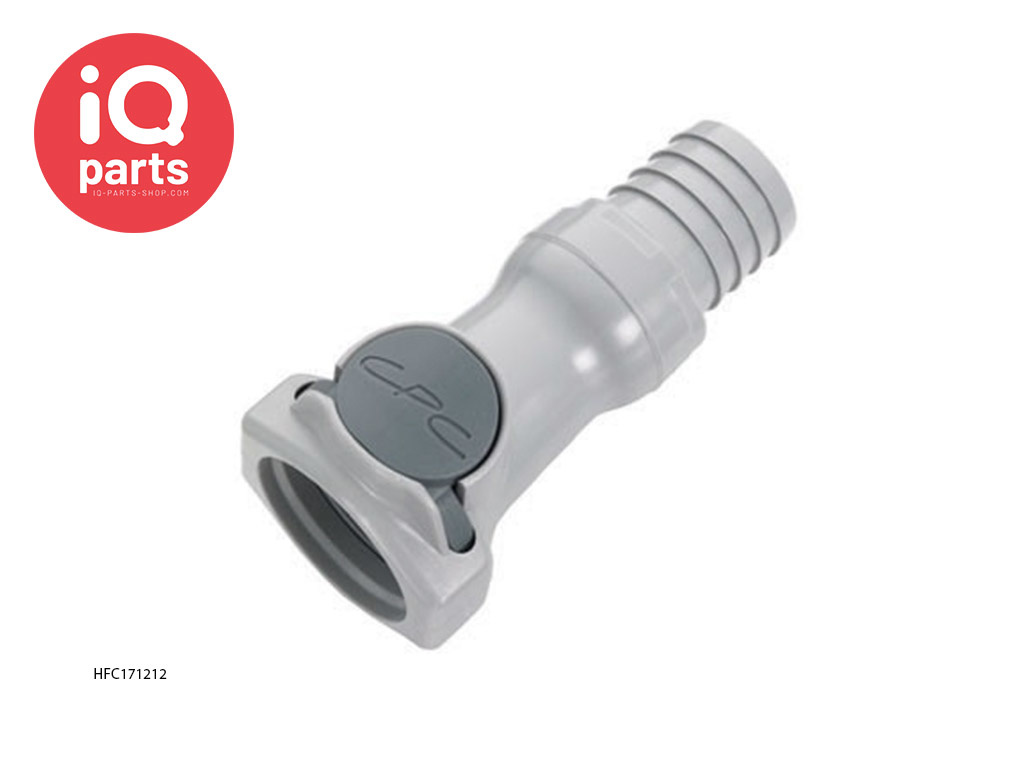 CPC HFC171212 / HFCD171212 | Coupling Body | Polypropylene | Hose barb 19,0 mm (3/4")