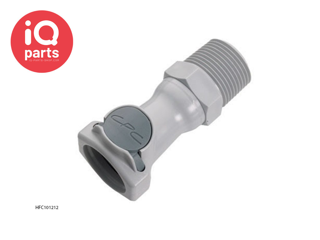 CPC HFC101212 / HFCD101212 | Coupling Body | Polypropylene | 3/4" NPT Pipe thread