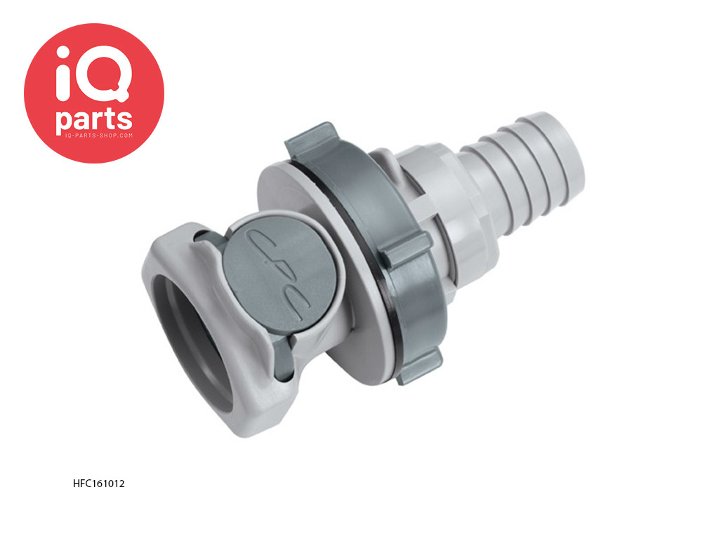CPC HFC161012 / HFCD161012 | Coupling Body | Panel mount | Hose barb 15,9 mm (5/8")