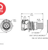 CPC CPC - HFC161212 / HFCD161212 | Coupling Body | Panel mount | Hose barb 19,0 mm (3/4")