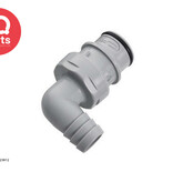 CPC CPC - HFC23812 / HFCD23812 | Insteeknippel 90º | Polypropyleen | 12,7 mm slangpilaar