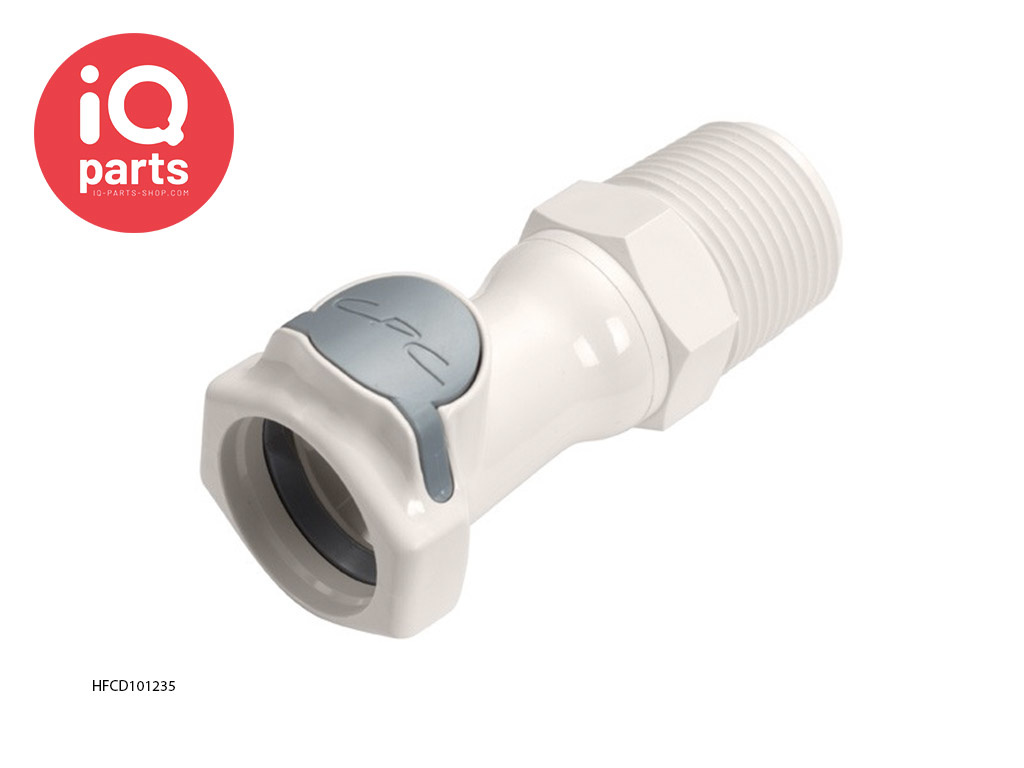 CPC HFC101235 / HFCD101235 | Coupling Body | Polysulfone | 3/4" NPT Pipe thread