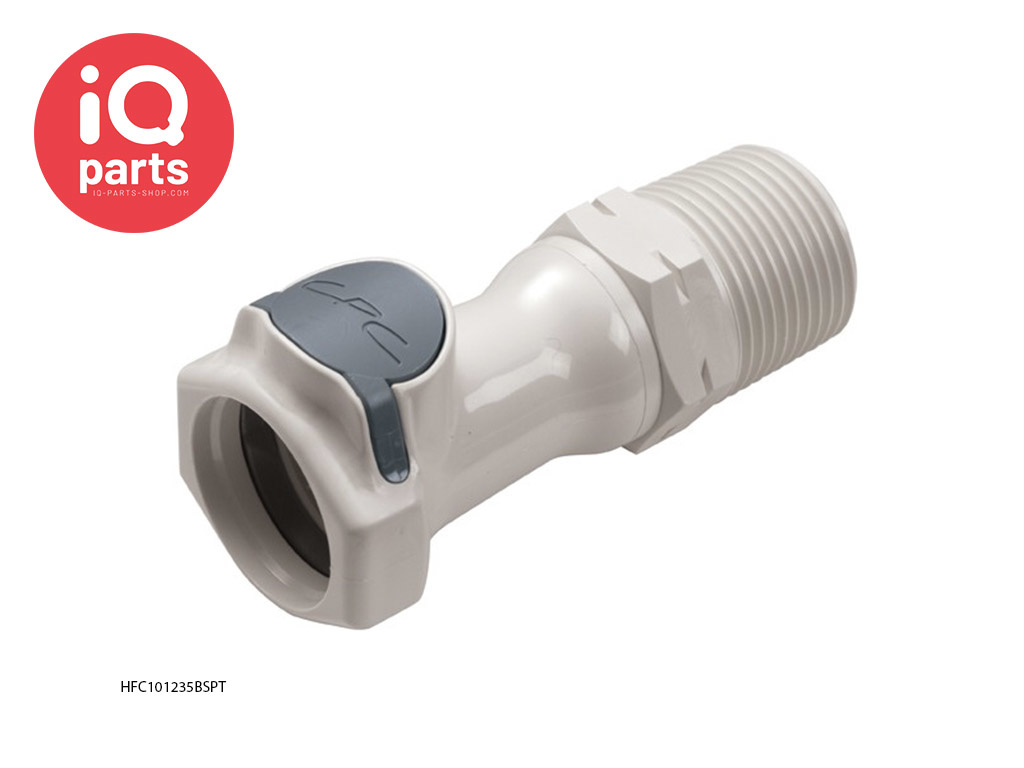 CPC HFC101235BSPT / HFCD101235BSPT | Coupling Body | Polysulfone | 3/4" BSPT Pipe thread