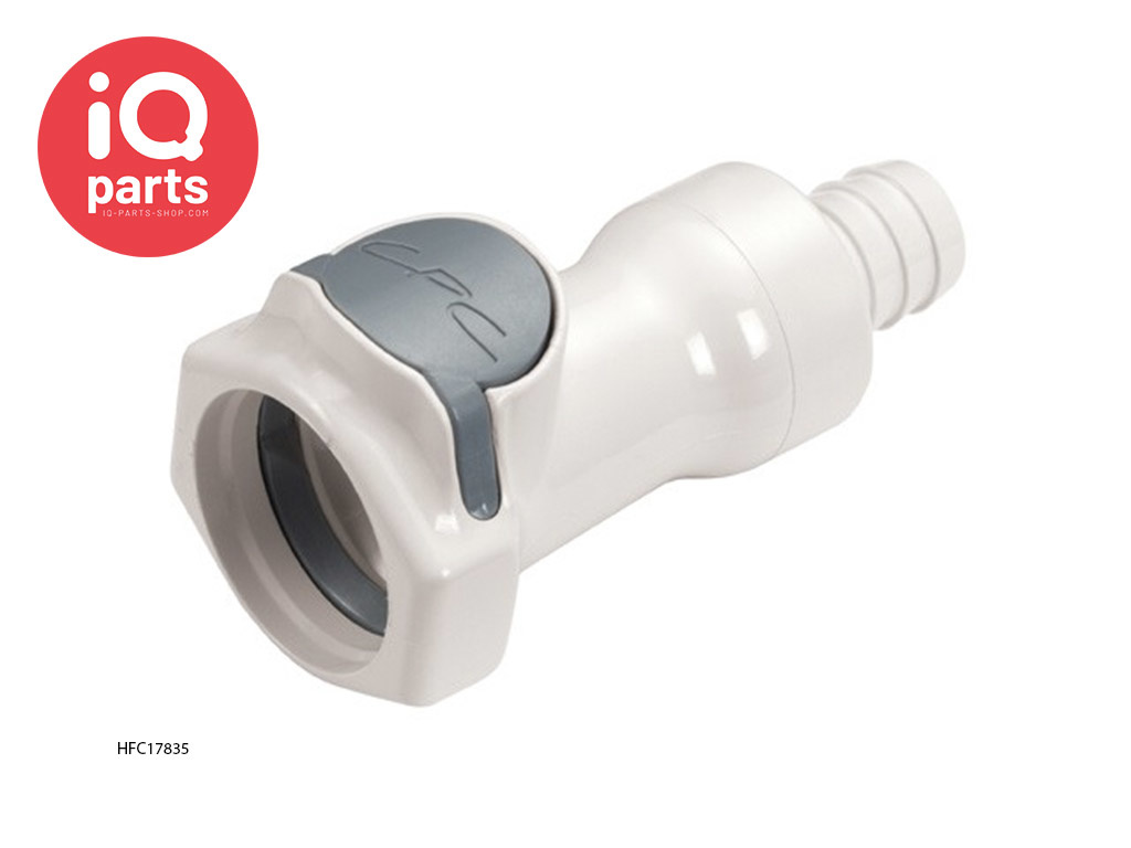 CPC HFC17835 / HFCD17835 | Coupling Body | Polysulfone | 12,7 mm (1/2") Hose barb