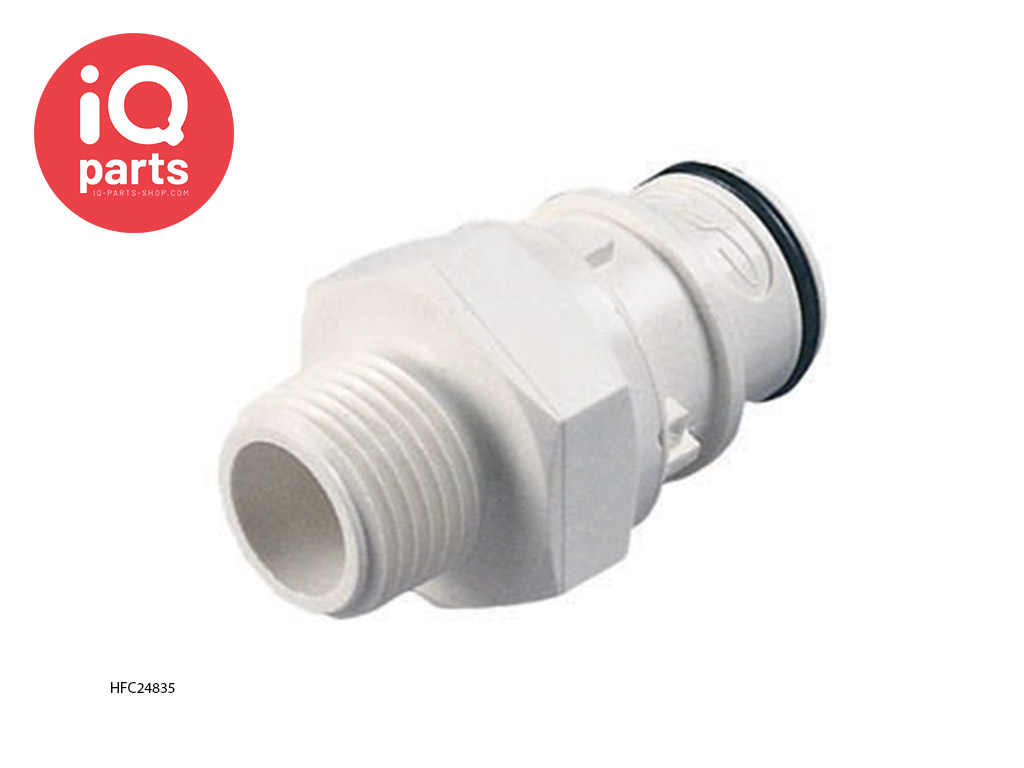 CPC HFC24835 / HFCD24835 | Coupling Insert | Polysulfone | 1/2" NPT Pipe thread