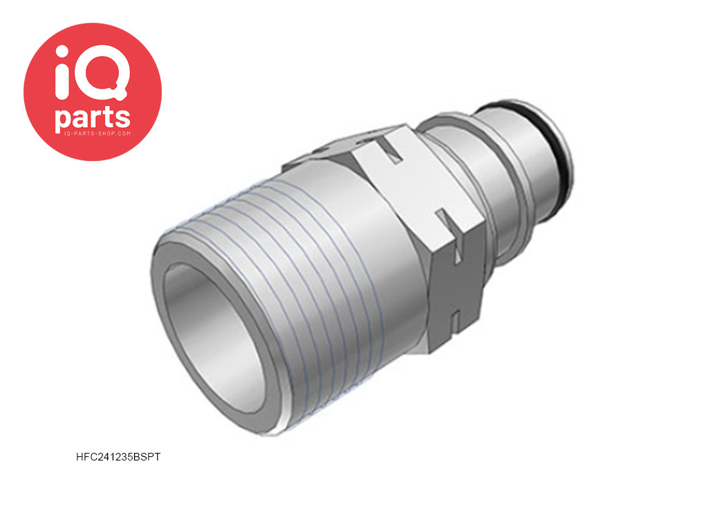 CPC HFC241235BSPT / HFCD241235BSPT | Coupling Insert | Polysulfone | 3/4" BSPT Pipe thread - Copy