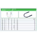 IQ-Parts IQ-Parts U- RundstahlBügel Edelstahl W4 (AISI 304)