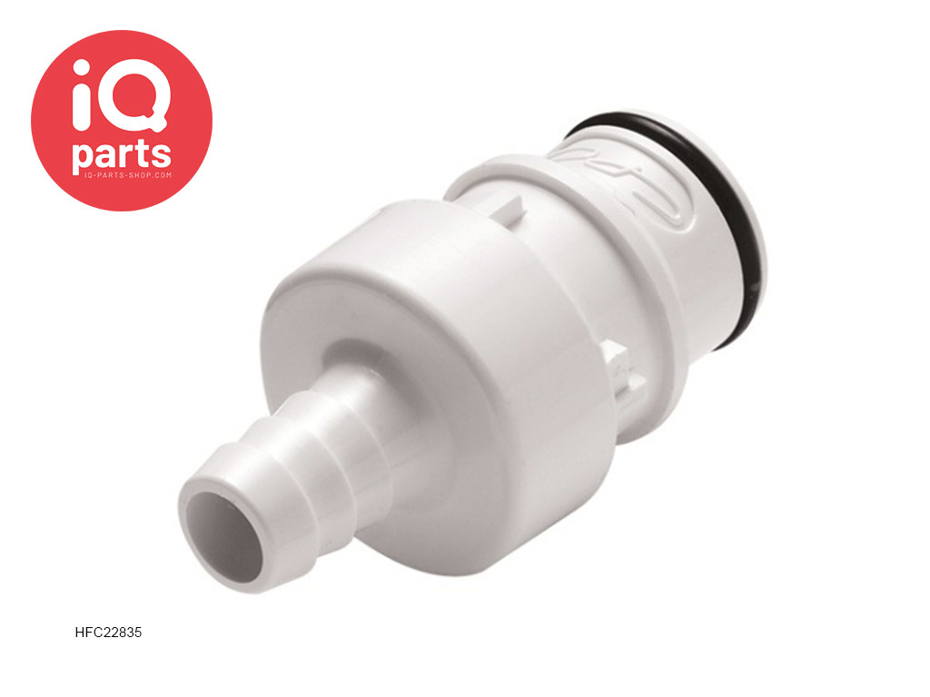 CPC HFC22835 / HFCD22835 | Coupling Insert | Polysulfone | 12,7 mm (1/2") Hose barb
