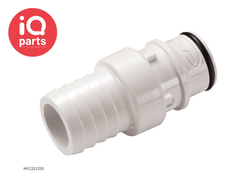 CPC HFC221235 / HFCD221235 | Insteeknippel | Polysulfon | 19,0 mm slangpilaar