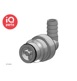 CPC CPC - HFC23635 / HFCD23635 | Elbow Coupling Insert | Polysulfone | 9,5 mm (3/8") Hose barb