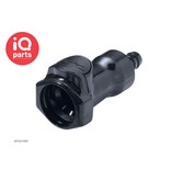 CPC CPC - HFC17657 / HFCD17657 | Coupling Body | Polysulfone UV | hose barb 9,5 mm (3/8")