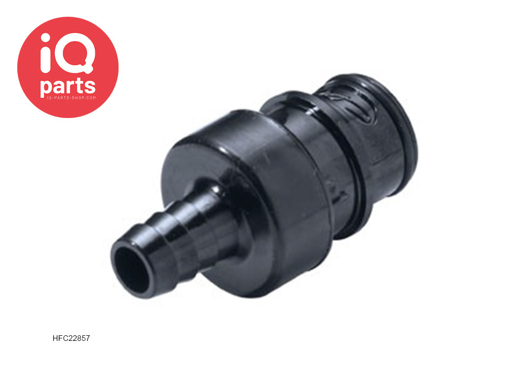 CPC HFC22857 / HFCD22857 | Coupling Insert | Polysulfone UV | hose barb 12,7 mm (1/2")
