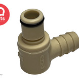 CPC CPC - PLC2300612 / PLCD2300612 | Elbow Coupling Insert | Polypropylene | Hose barb 9,5 mm (3/8")