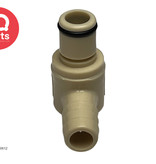 CPC CPC - PLC2300612 / PLCD2300612 | Elbow Coupling Insert | Polypropylene | Hose barb 9,5 mm (3/8")