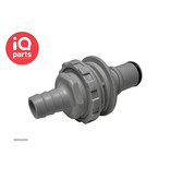 CPC CPC - NS6D42008 | NS6 Coupling Insert | Panel Mount | Hose barb 12,7 mm (1/2")