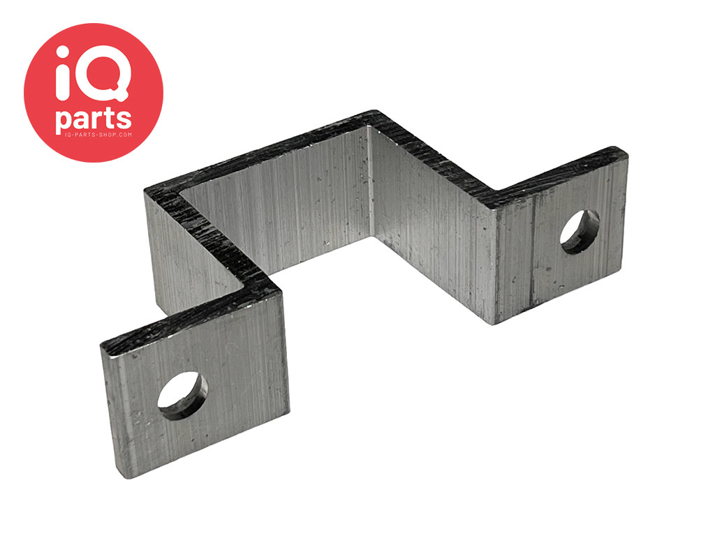 Traffic sign Bracket Square, Aluminium Belgian Type 250 - 40 x 40 mm