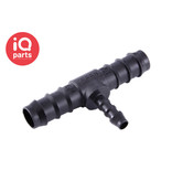 TEFEN TEFEN Plastic Reducing male T Hose Connector - Black