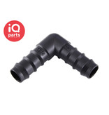 TEFEN TEFEN Nylon Hose Connector - Elbow - Black