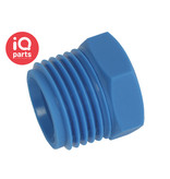 TEFEN TEFEN Plastic Hex Threaded Plug BSPT Male