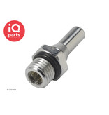 CPC CPC - BLQ2D4604 | Coupling Insert | Chrome-plated brass | 1/4" SAE-4 thread