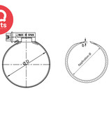 Mikalor Mikalor ASFA-S hose clamp with SS inner-ring | 12 mm | various types of steel