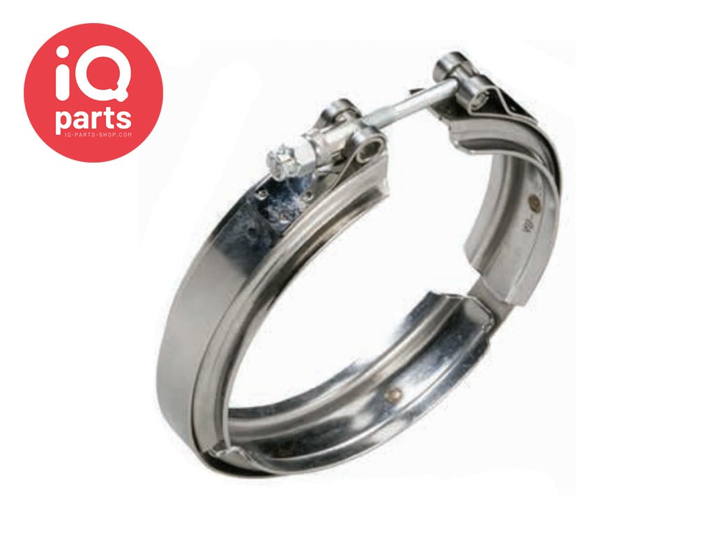 IQ-Parts Two-part clamping ring - 2B - W1 - galvanized