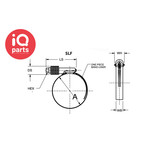 Murray Murray Constant Tension Wormschroef klem | Type SLHD & SLF