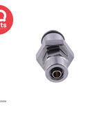 IQ-Parts IQP - VCL20004 / VCLD20004 | Coupling Insert | Chrome-plated brass | PTF Nut 6,4 mm (1/4") OD / 4,3 mm (0.17") ID