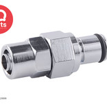 IQ-Parts IQ-Parts - VCL20006 / VCLD20006 | Coupling Insert | Chrome-plated brass | PTF Nut 9,5 mm (3/8") OD / 6,4 mm (0.25") ID