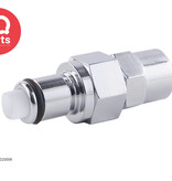 IQ-Parts IQ-Parts - VCL20006 / VCLD20006 | Stecker | Messing verchromt |  PTF Klemmring 9,5 mm AD / 6,4 mm ID