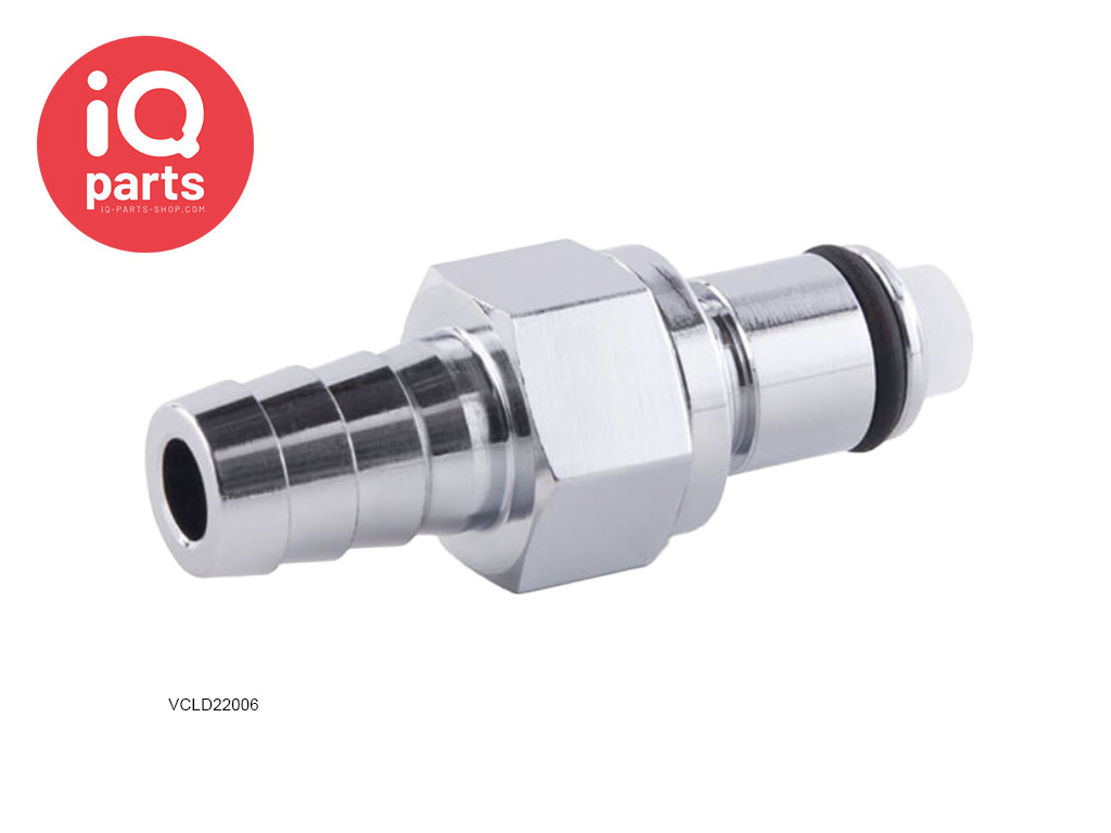 IQ-Parts IQ-Parts - VCL22006 / VCLD22006 | Coupling Insert | Chrome-plated brass | Hose barb 9,5 mm (3/8")
