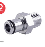 IQ-Parts IQ-Parts - VCL24004BSPT / VCLD24004BSPT | Coupling Insert | Chrome-plated brass | 1/4" BSPT Pipe Thread