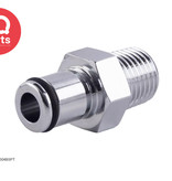 IQ-Parts IQ-Parts - VCL24004BSPT / VCLD24004BSPT | Insteeknippel | Verchroomd messing | 1/4" BSPT buitendraad