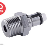 IQ-Parts IQ-Parts - VCL24006 / VCLD24006 | Coupling Insert | Chrome-plated brass | 3/8" NPT Pipe Thread