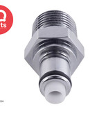 IQ-Parts IQ-Parts - VCL24006 / VCLD24006 | Insteeknippel | Verchroomd messing | 3/8" NPT buitendraad