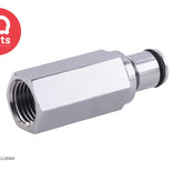 IQ-Parts IQ-Parts - VCL26004 / VCLD26004 | Insteeknippel | Verchroomd messing | 1/4" NPT binnendraad