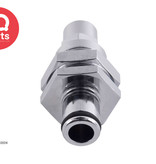 IQ-Parts IQP - VCL40004 / VCLD40004 | Coupling Insert | Panel mount | PTF Nut 6,4 mm (1/4") OD / 4,3 mm (0.17") ID