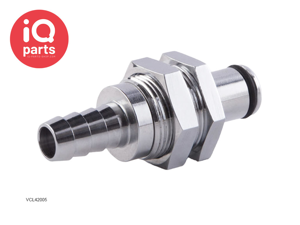 IQ-Parts IQ-Parts - VCL42005 / VCLD42005 | Insteeknippel | Plaatmontage | slangpilaar 7,9 mm