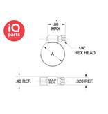 Murray Murray Worm Drive Hose Clamp | Type M (Mini) | Various steel types